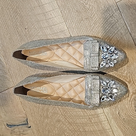 Michael Michael Kors Sparkle Flats - Picture 1 of 6
